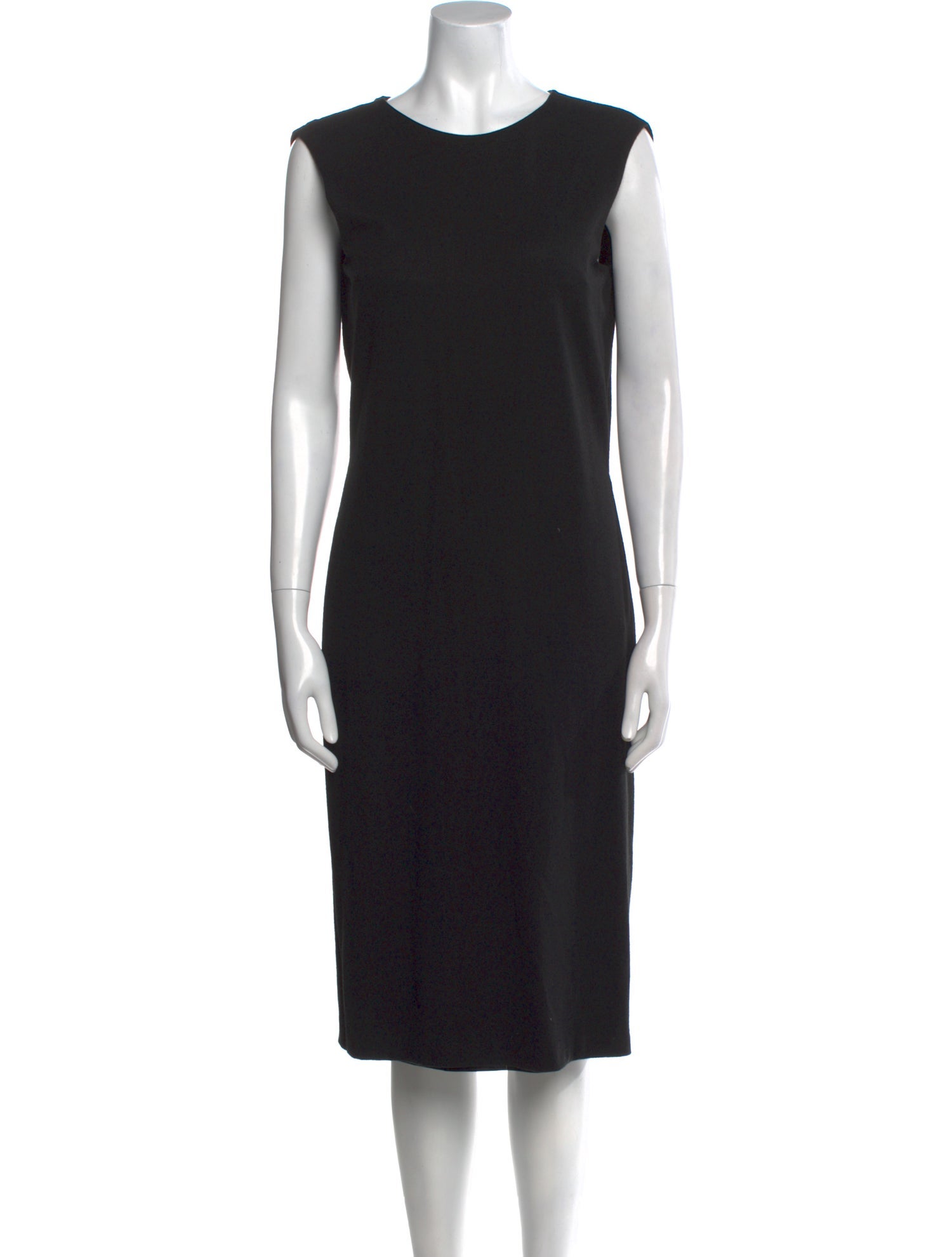 Jil Sander Wool Midi Length Dress