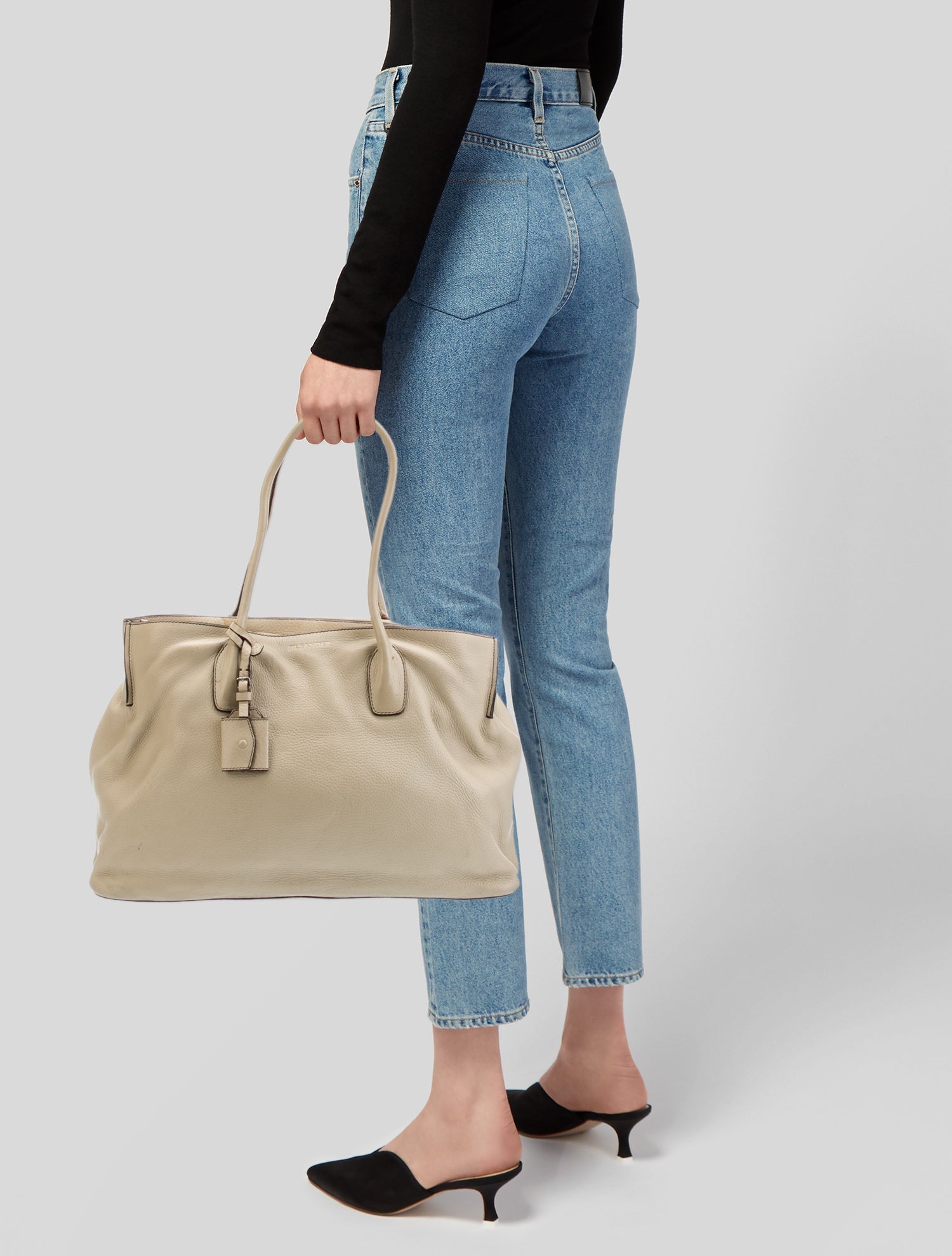 Jil Sander Leather Shoulder Bag