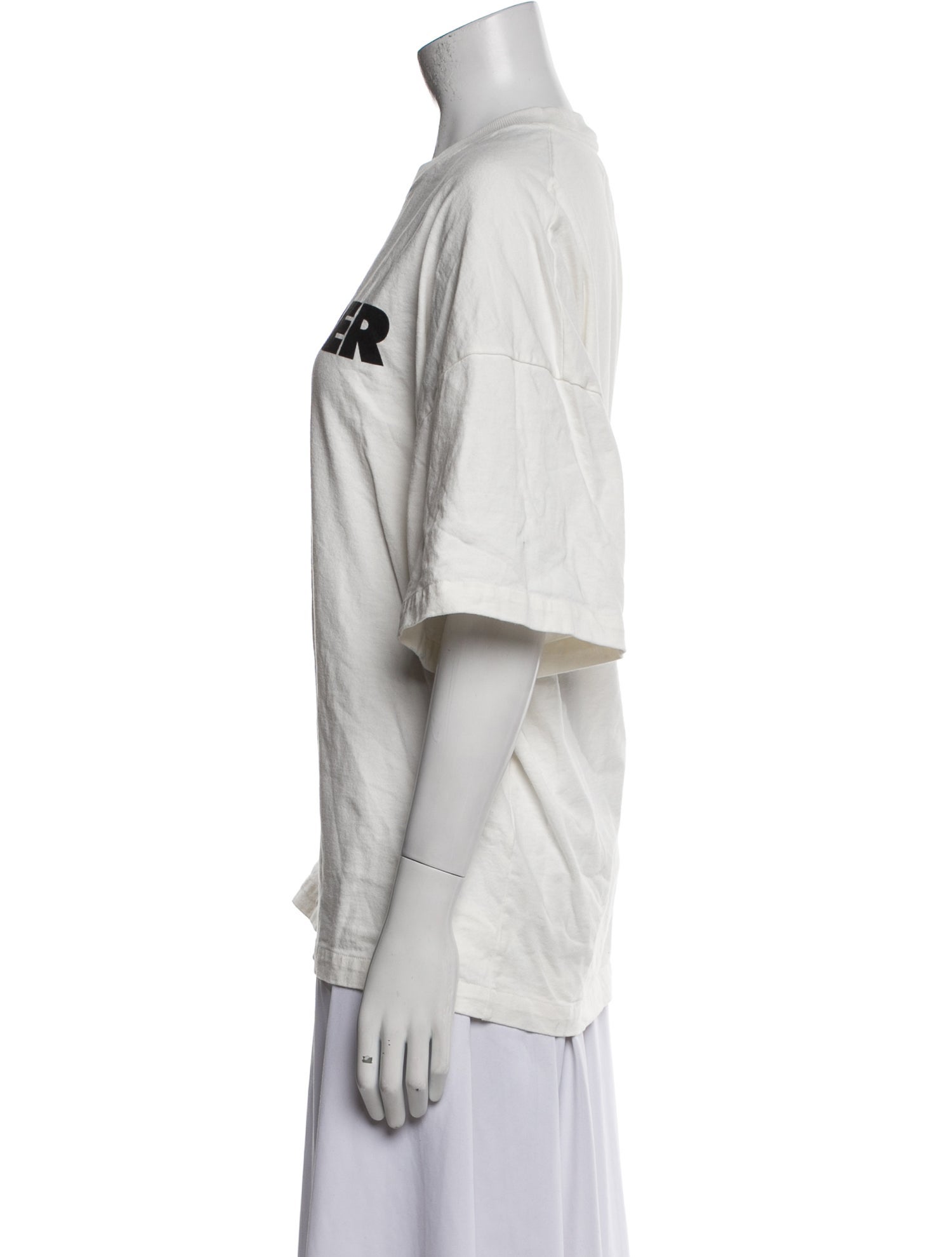 Jil Sander Graphic Print Crew Neck Sweatshirt