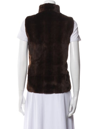 Jil Sander Fur Vest