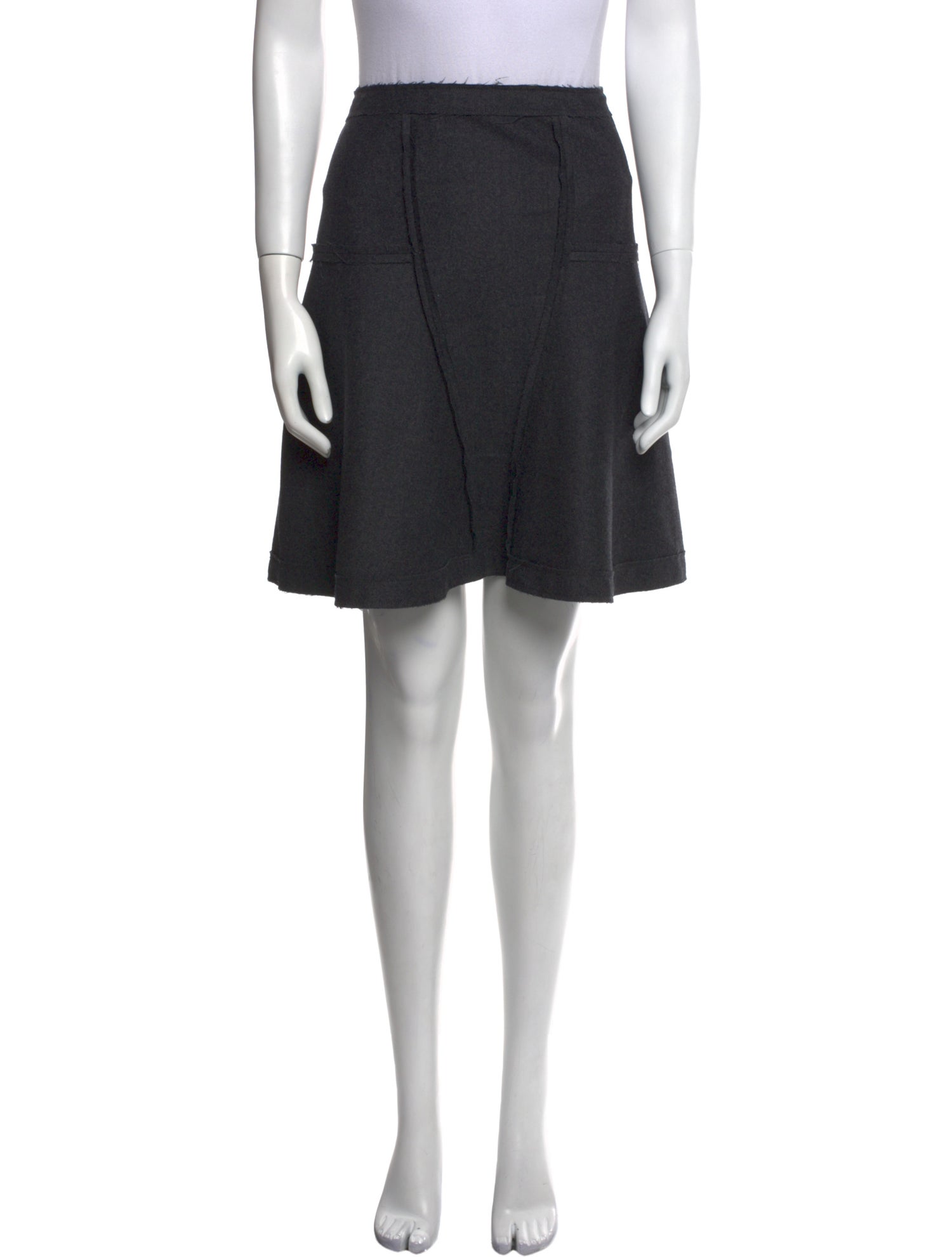 Jil Sander Wool Knee-Length Skirt