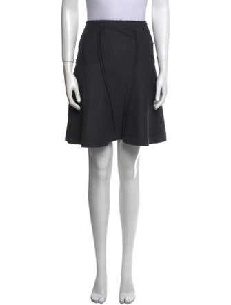 Jil Sander Wool Knee-Length Skirt