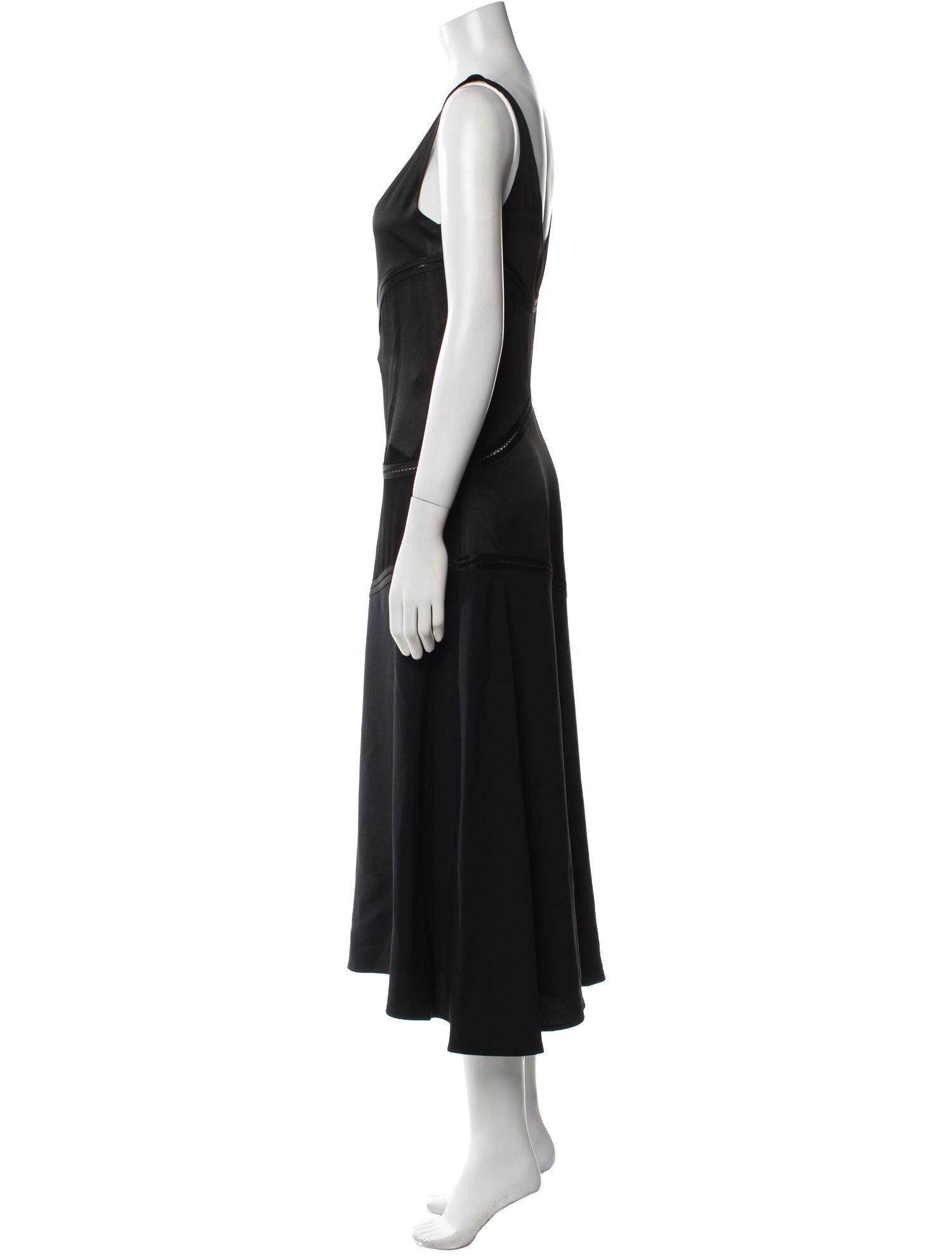 Jil Sander Scoop Neck Long Dress w/ Tags