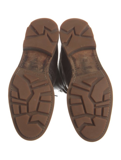 Jil Sander Leather Combat Boots