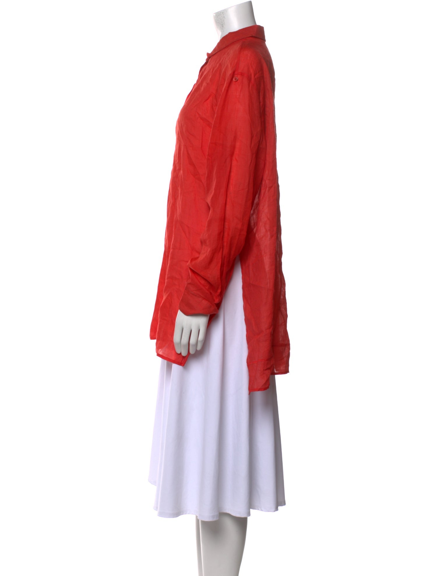 Jil Sander Mock Neck Long Sleeve Tunic