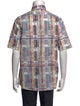 Jil Sander Plaid Print Short Sleeve Shirt
