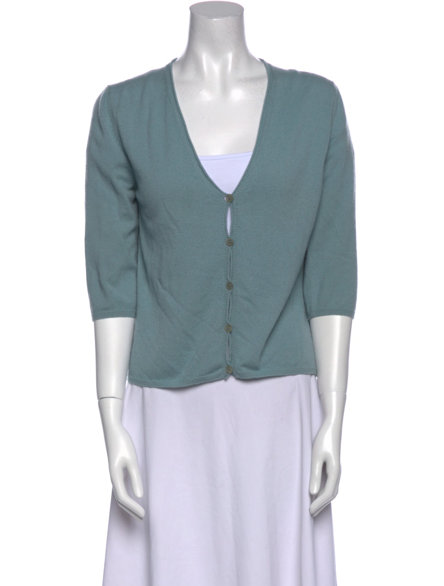 Jil Sander Cashmere V-Neck Sweater