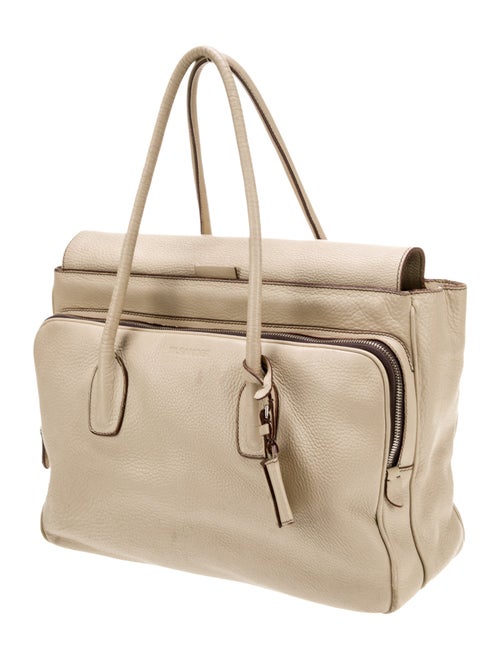 Jil Sander Leather Top Handle Bag