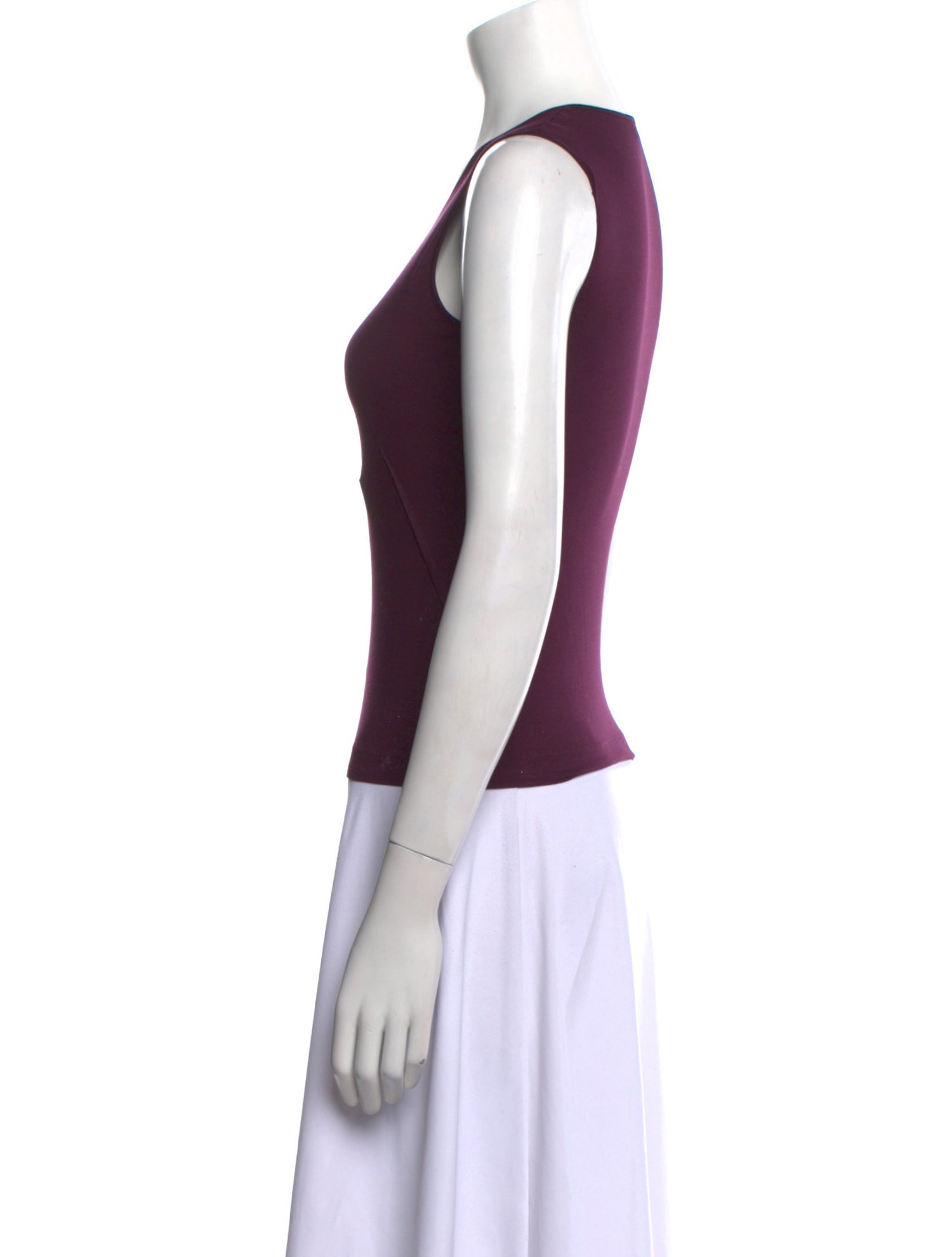 Jil Sander Silk Scoop Neck Top