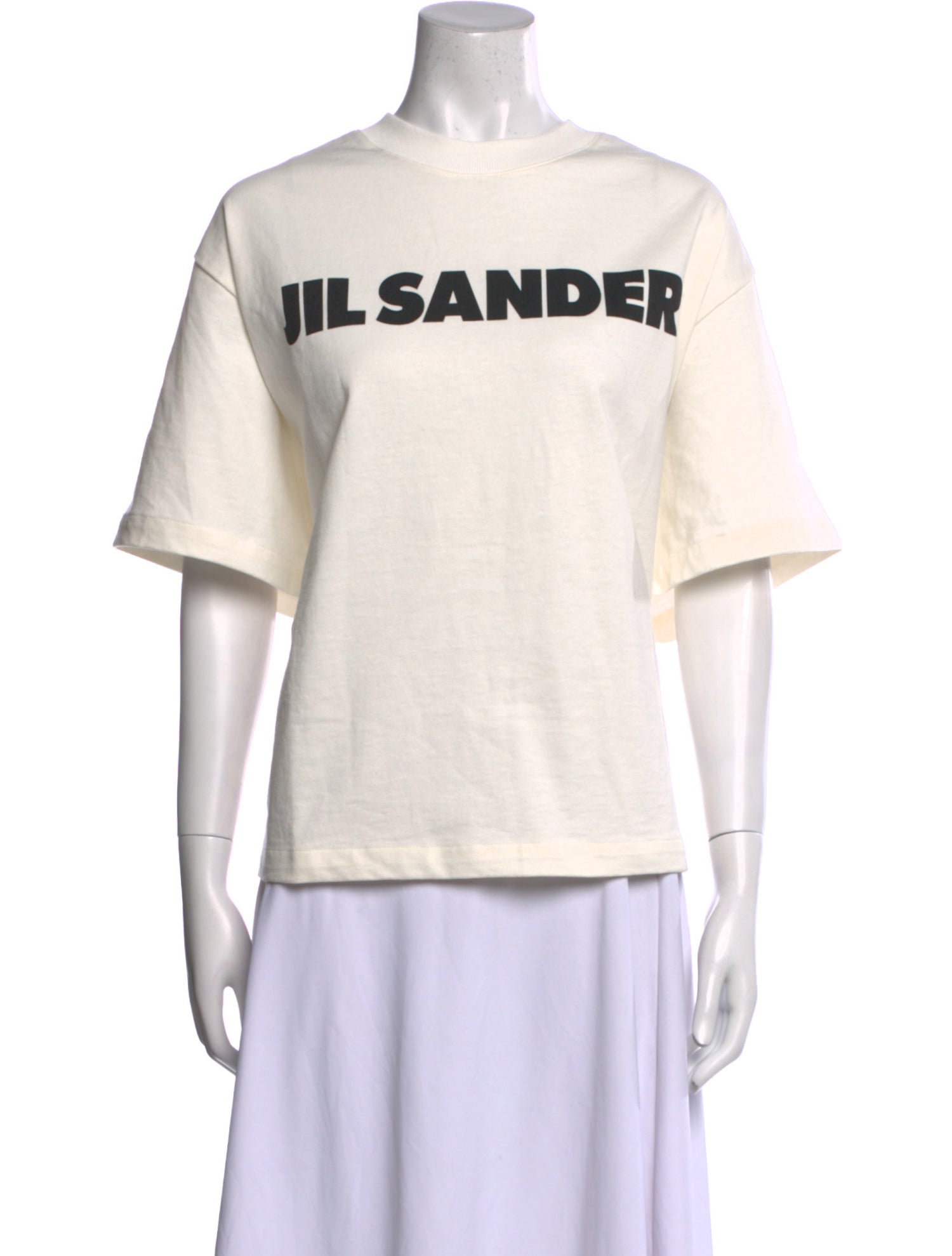 Jil Sander Graphic Print Crew Neck T-Shirt