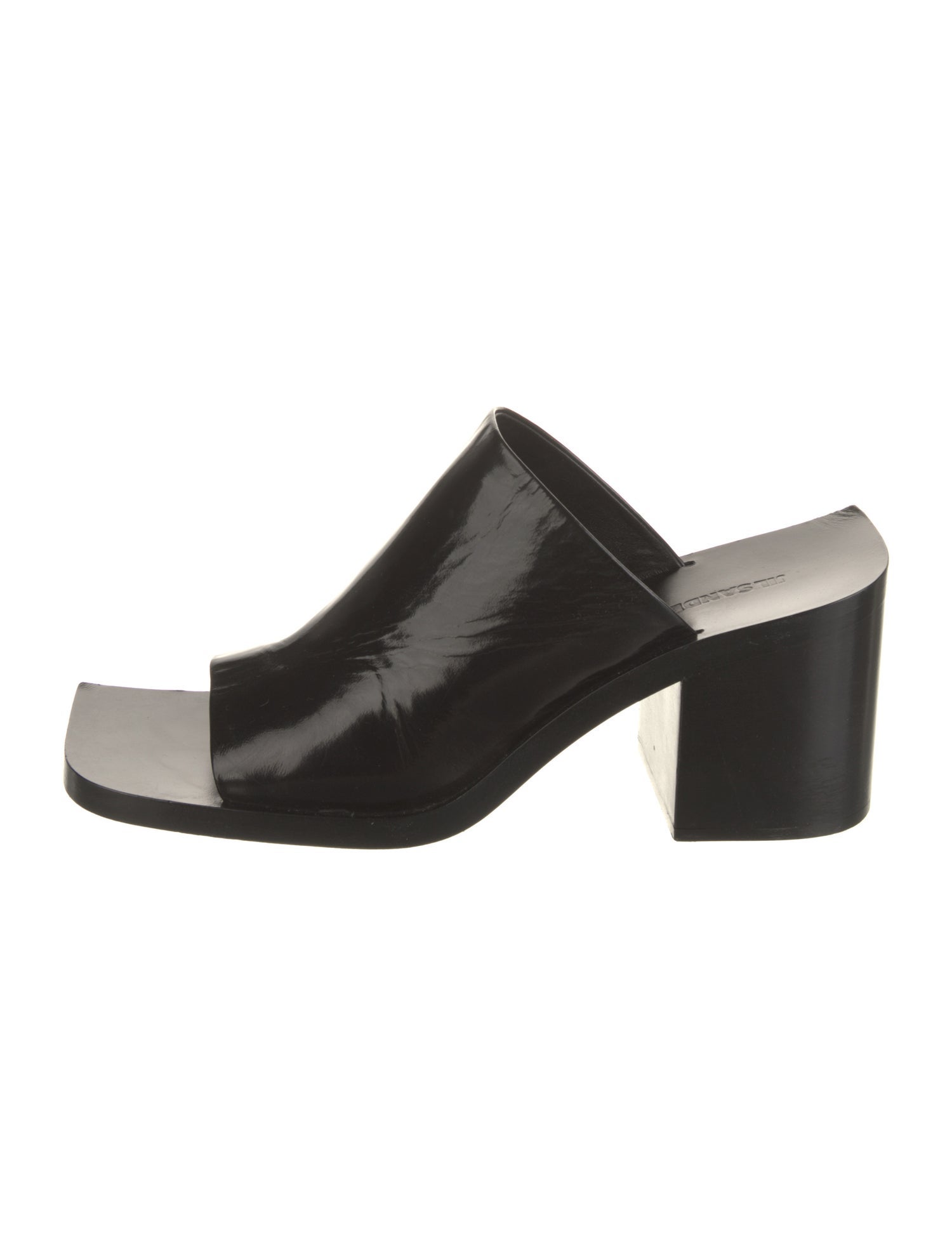 Jil Sander Leather Slides