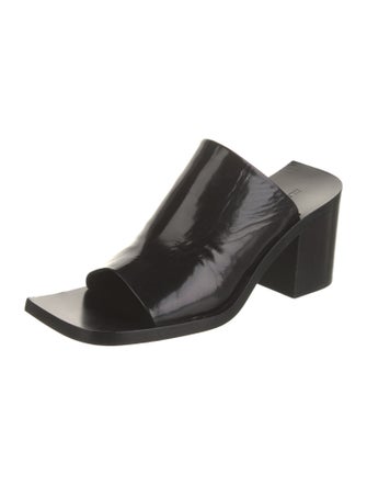 Jil Sander Leather Slides