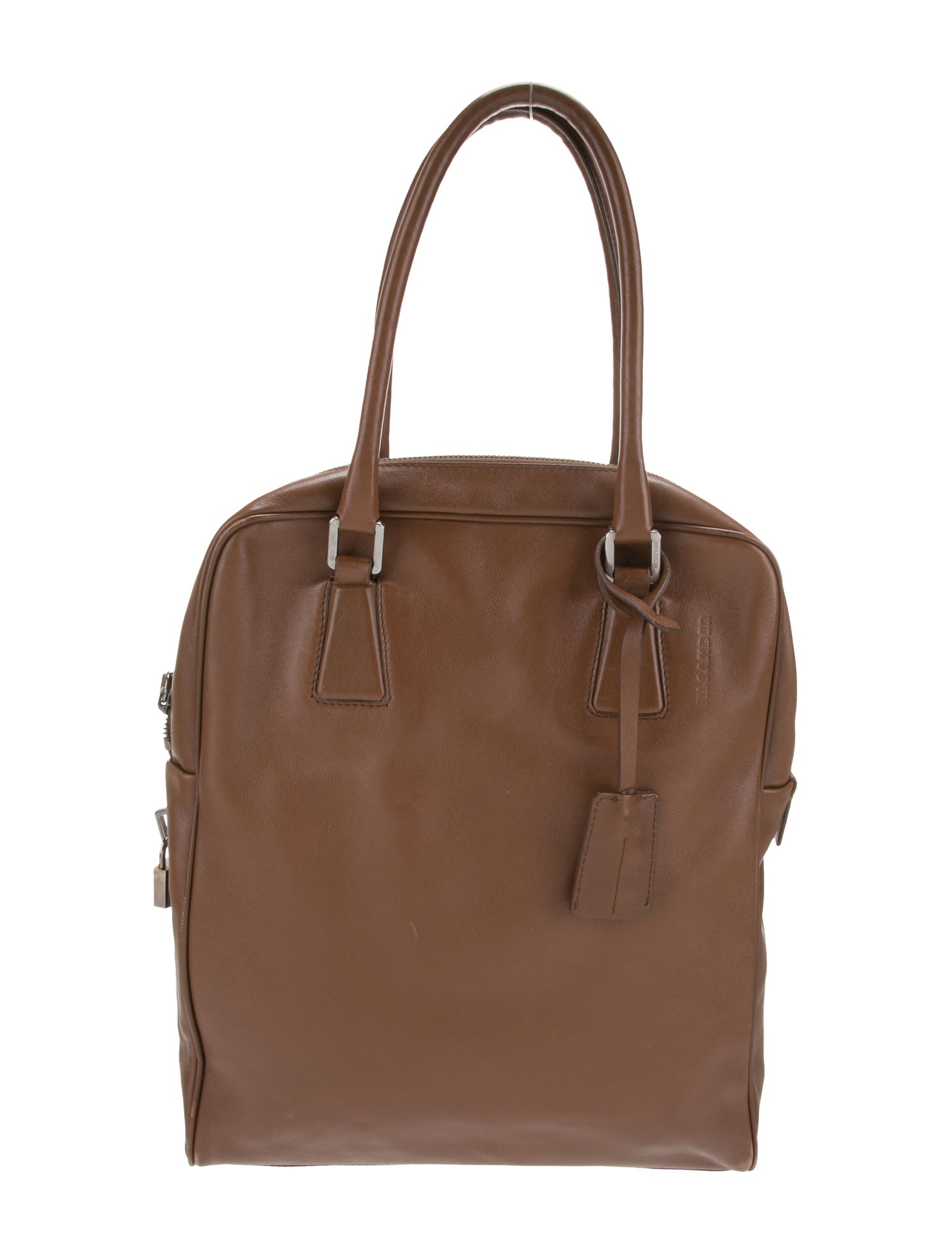 Jil Sander Leather Top Handle Bag