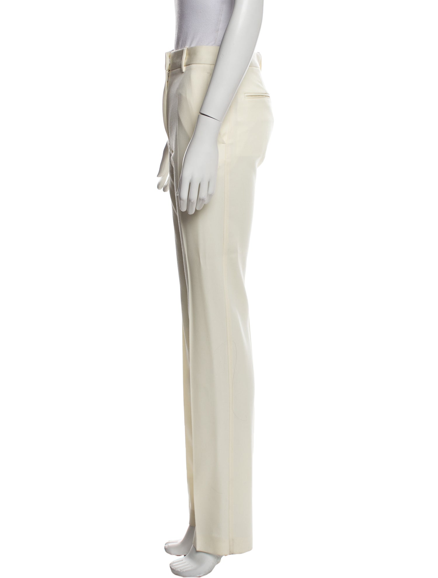 Jil Sander Wool Straight Leg Pants