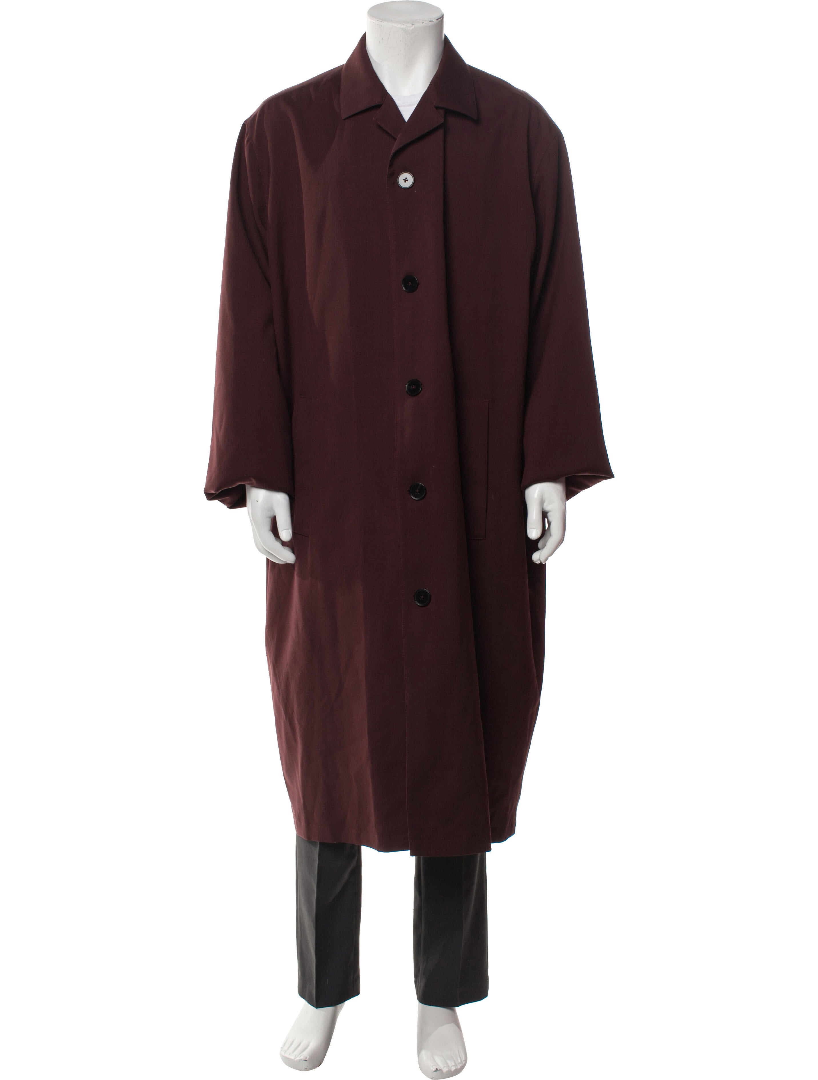 Jil Sander Wool Overcoat