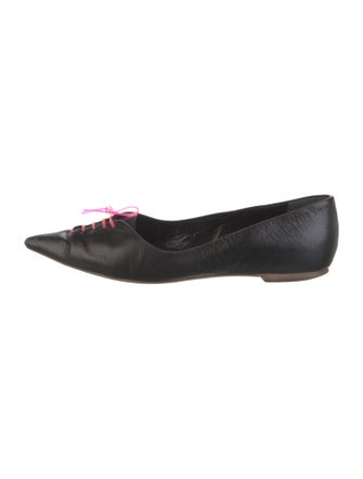 Jil Sander Leather Ballet Flats
