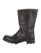 Jil Sander Leather Moto Boots