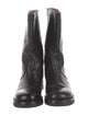 Jil Sander Leather Moto Boots