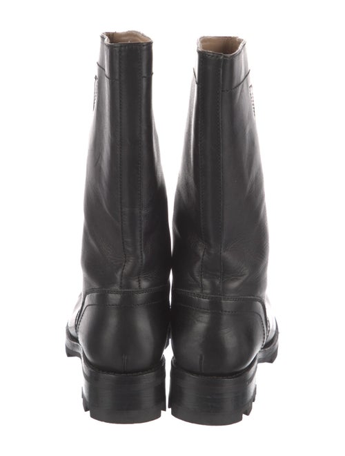 Jil Sander Leather Moto Boots