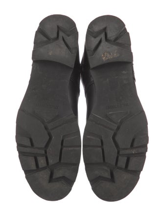 Jil Sander Leather Moto Boots