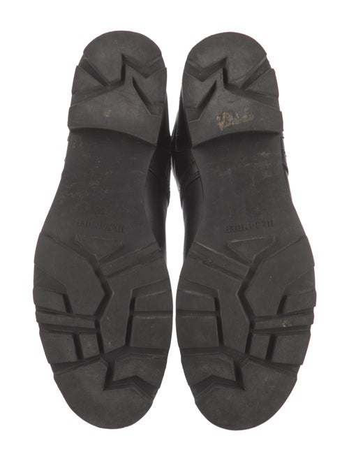 Jil Sander Leather Moto Boots