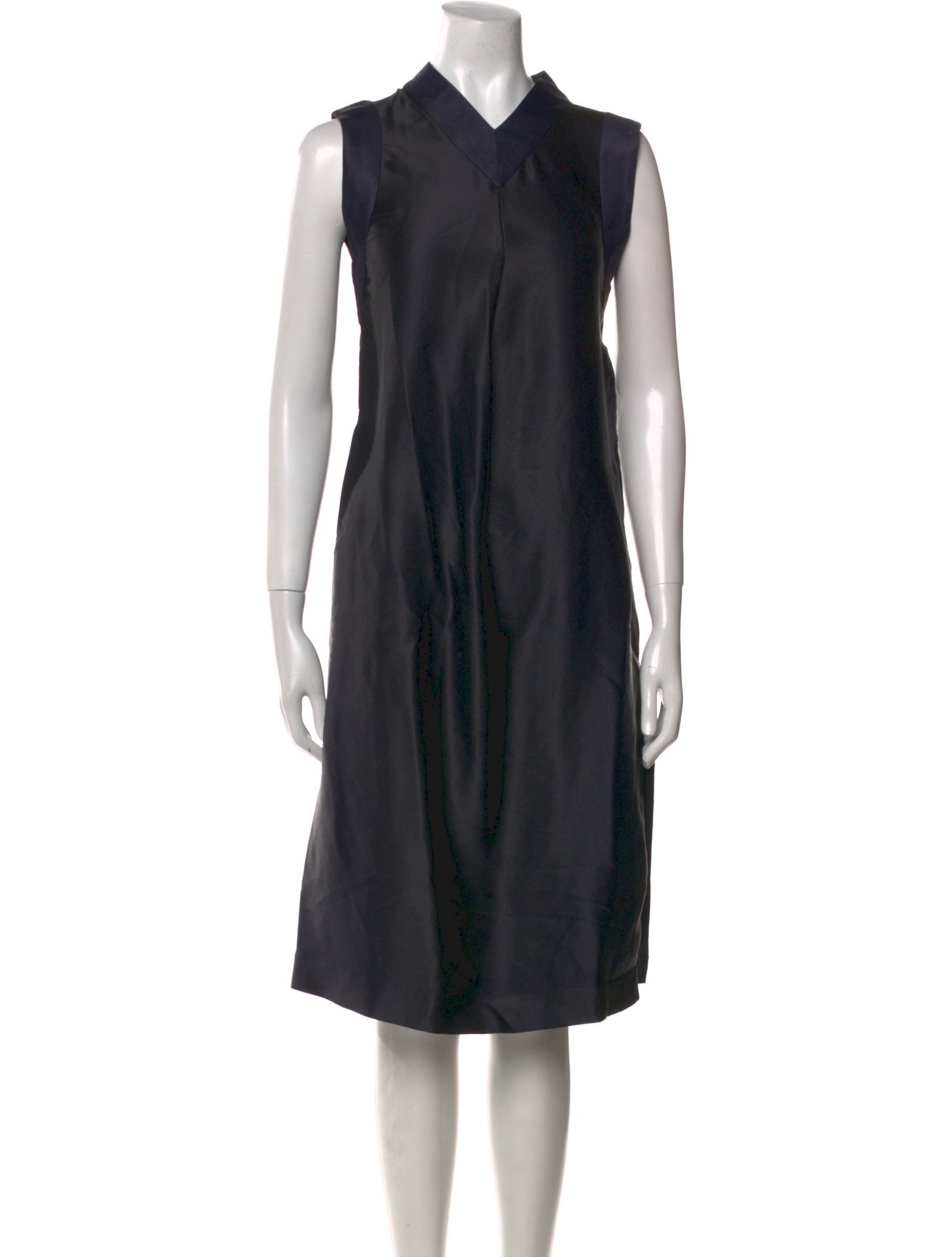 Jil Sander Silk Midi Length Dress w/ Tags