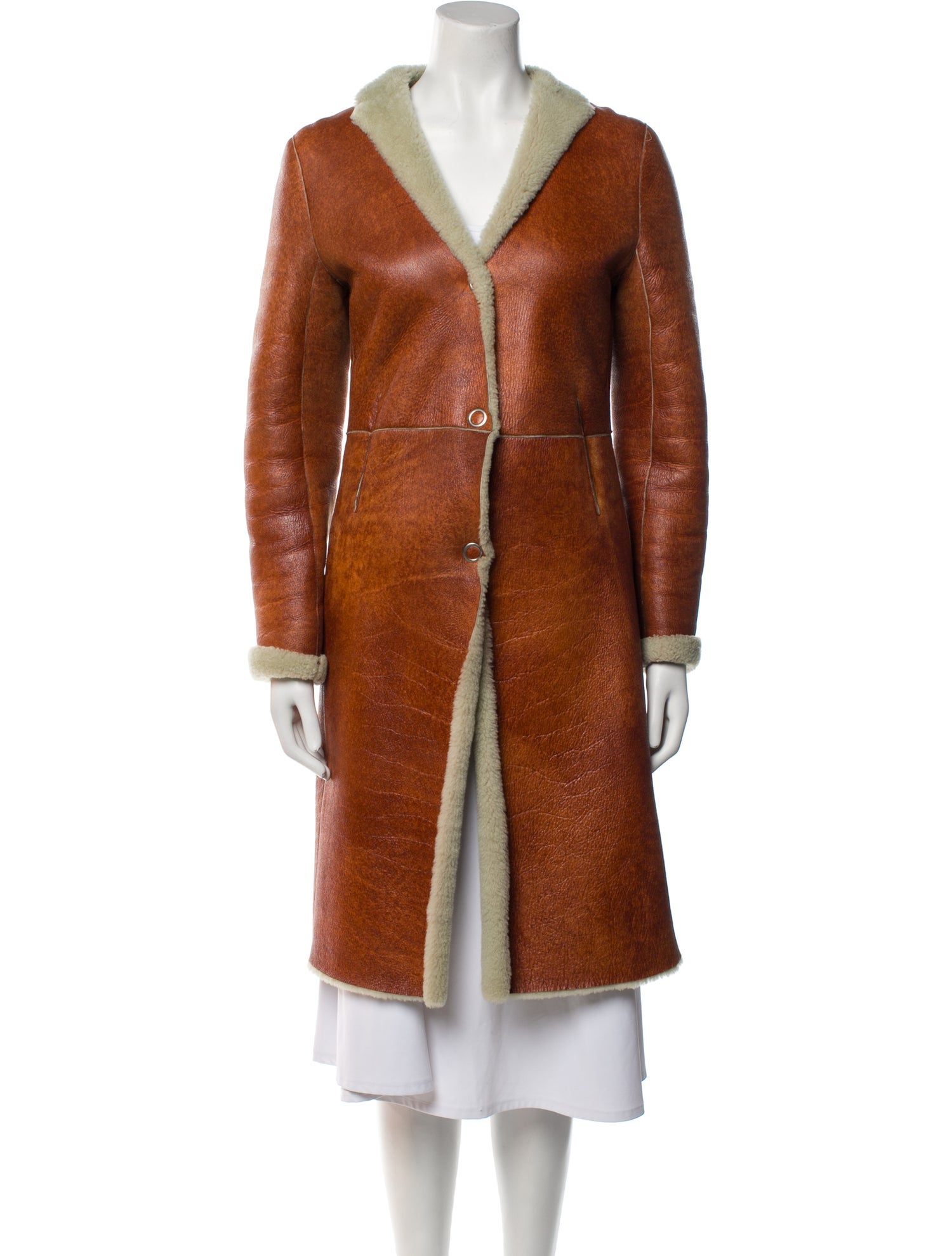 Jil Sander Vintage 1990's Fur Coat