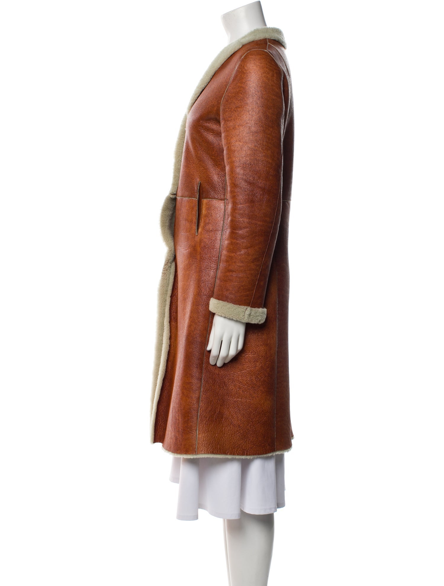 Jil Sander Vintage 1990's Fur Coat