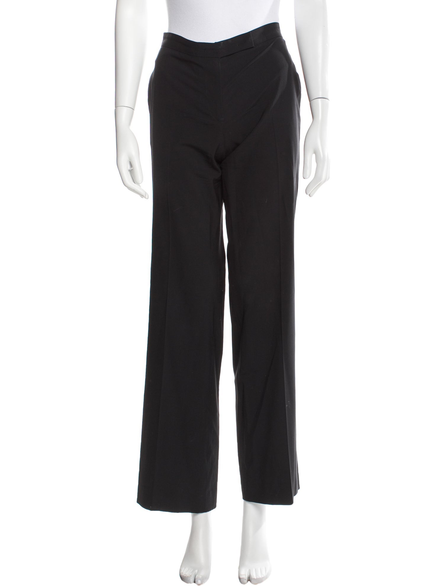 Jil Sander Virgin Wool Wide Leg Pants