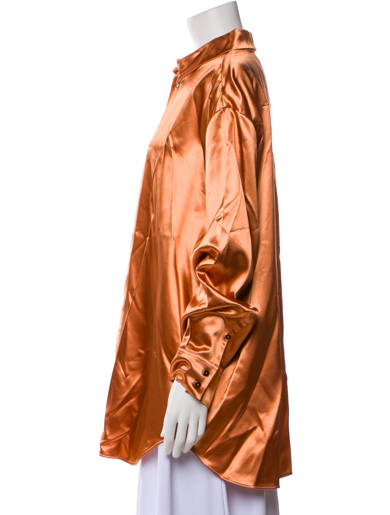 Jil Sander Long Sleeve Button-Up Top w/ Tags