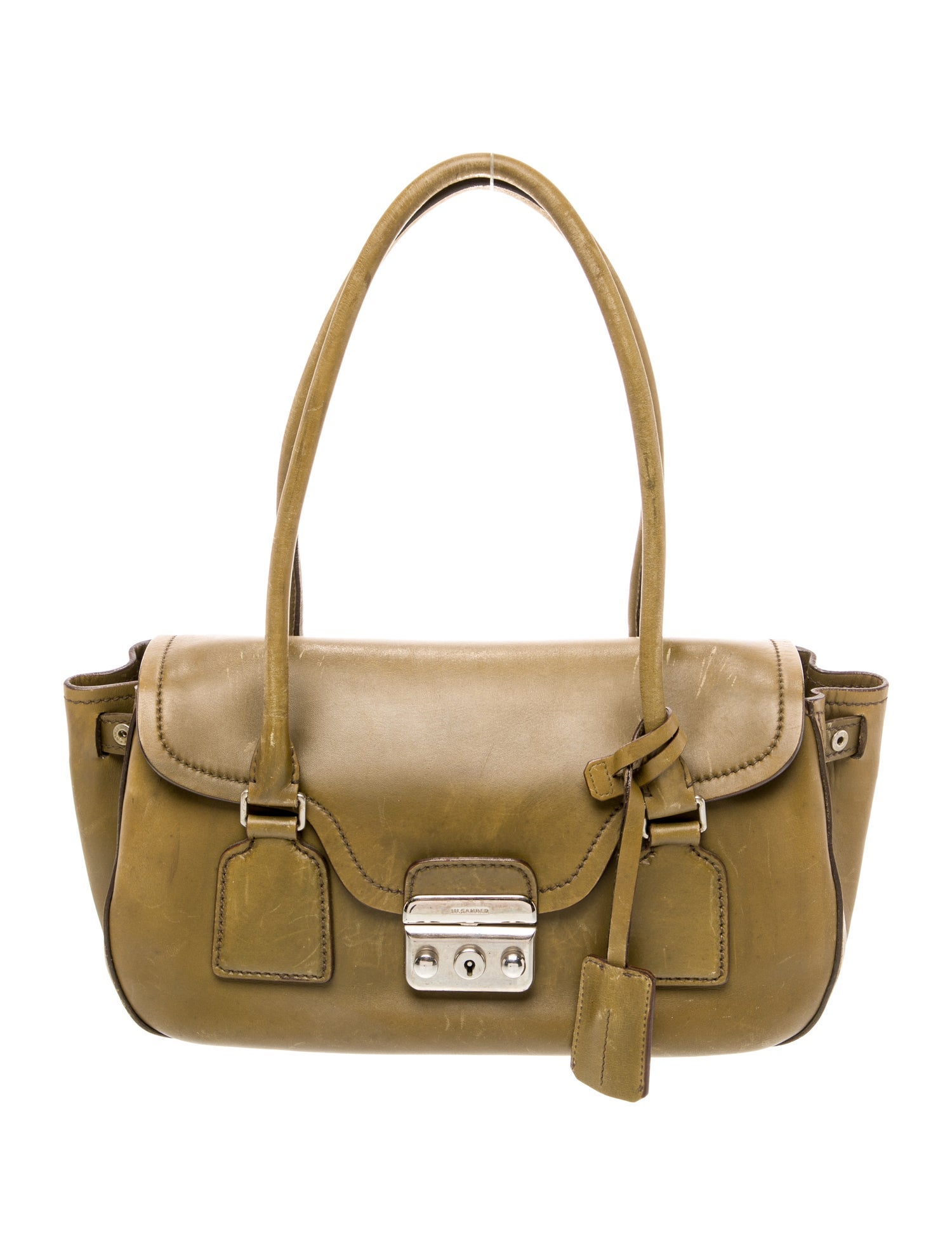 Jil Sander Leather Shoulder Bag