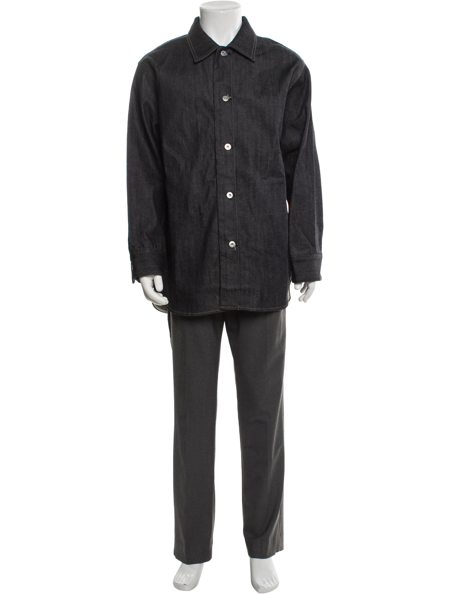 Jil Sander Long Sleeve Denim Shirt w/ Tags