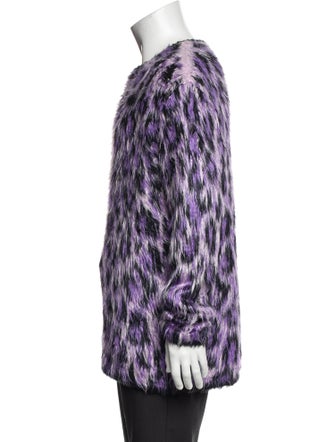 Jil Sander Animal Print Crew Neck Pullover