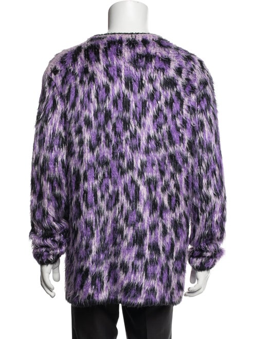 Jil Sander Animal Print Crew Neck Pullover