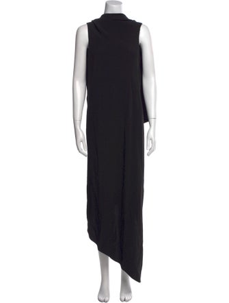 Jil Sander Turtleneck Long Dress