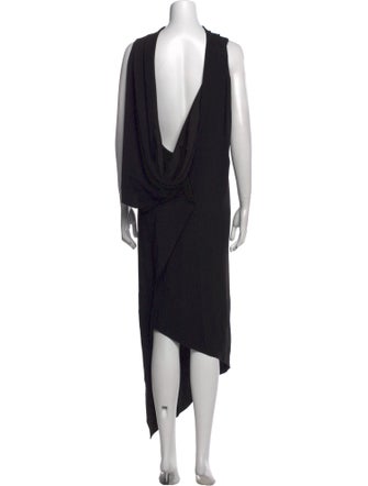 Jil Sander Turtleneck Long Dress