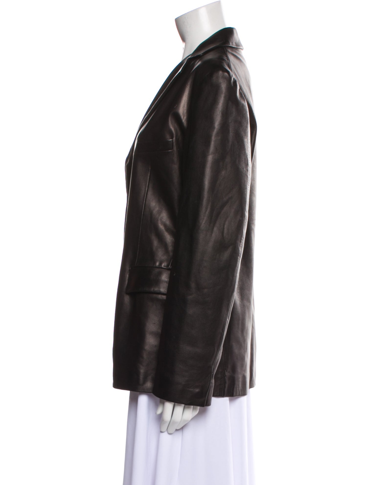 Jil Sander Leather Blazer