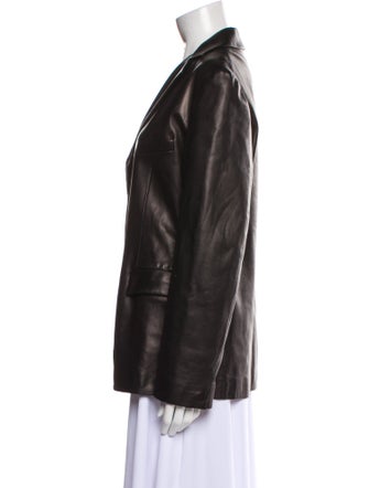 Jil Sander Leather Blazer