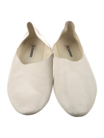 Jil Sander Leather Ballet Flats