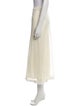 Jil Sander Silk Midi Length Skirt