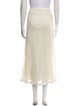 Jil Sander Silk Midi Length Skirt