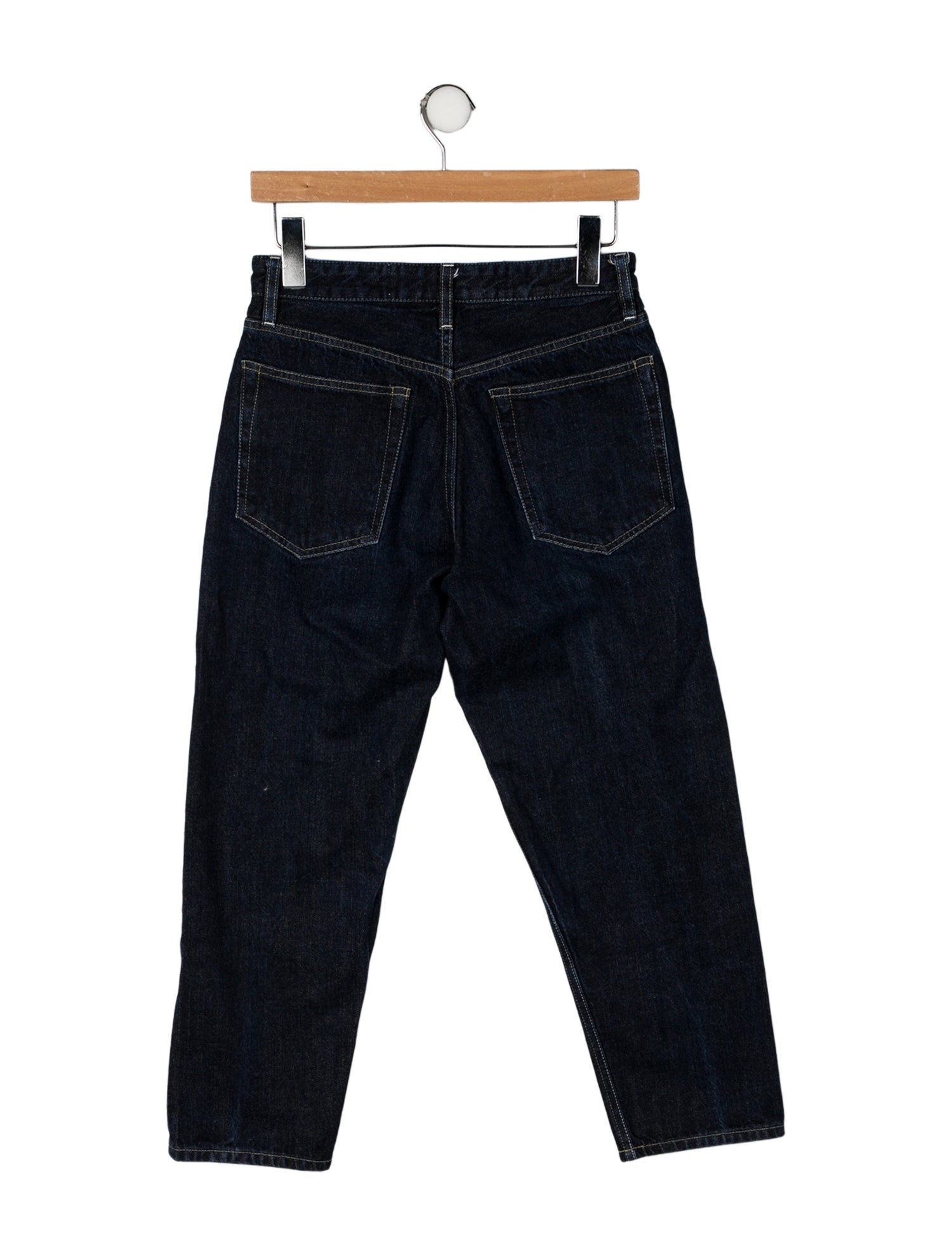 Jil Sander Mid-Rise Straight Leg Jeans