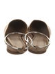 Jil Sander Leather Slingback Flats