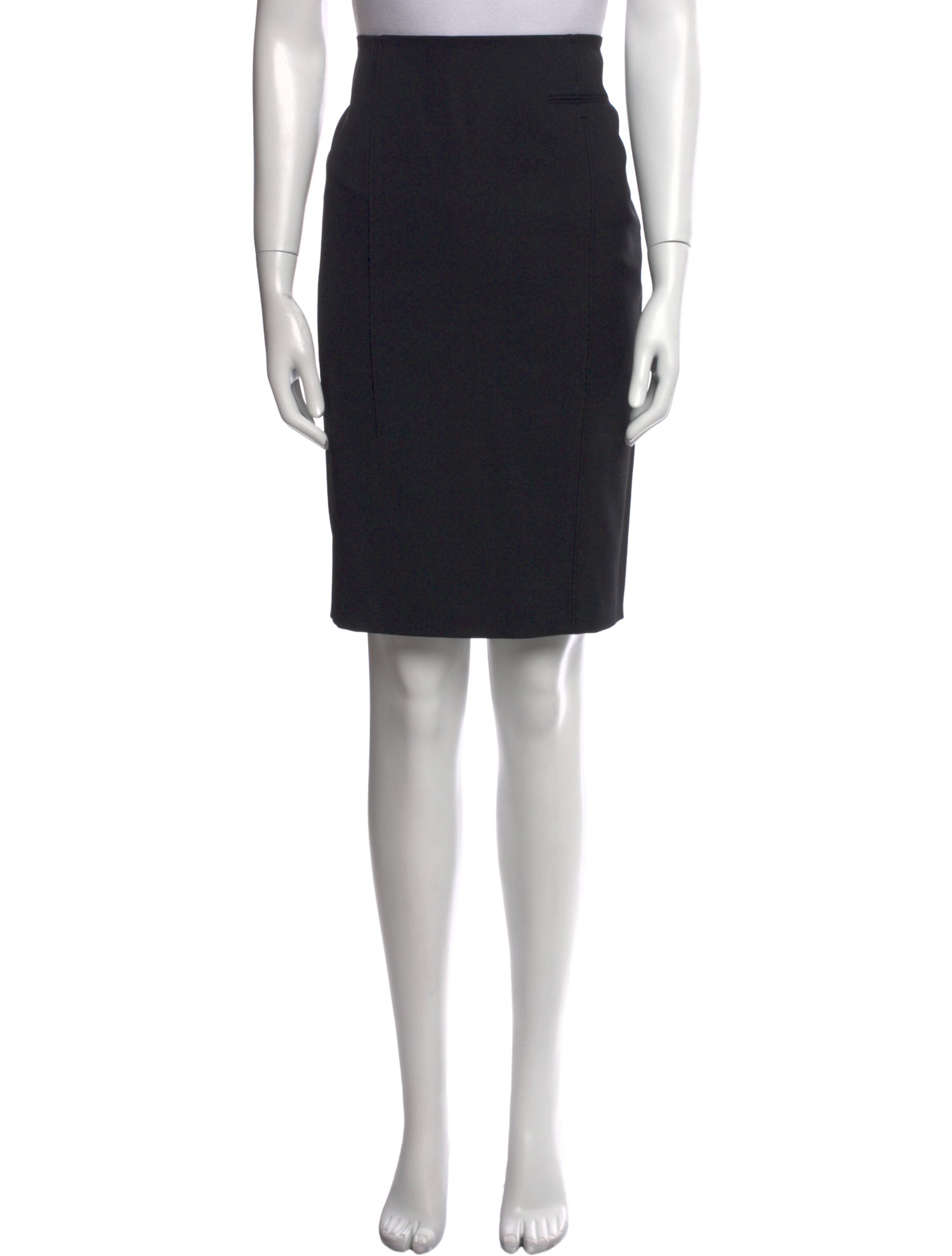 Jil Sander Wool Knee-Length Skirt