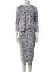 Jil Sander Paisley Print Skirt Set