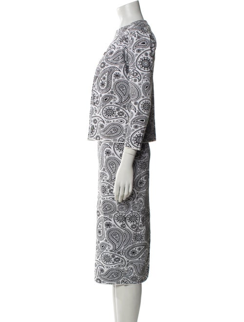 Jil Sander Paisley Print Skirt Set