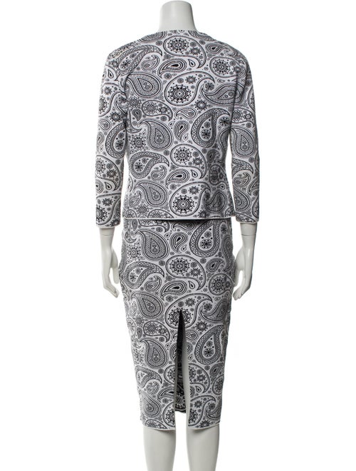 Jil Sander Paisley Print Skirt Set