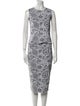 Jil Sander Paisley Print Skirt Set