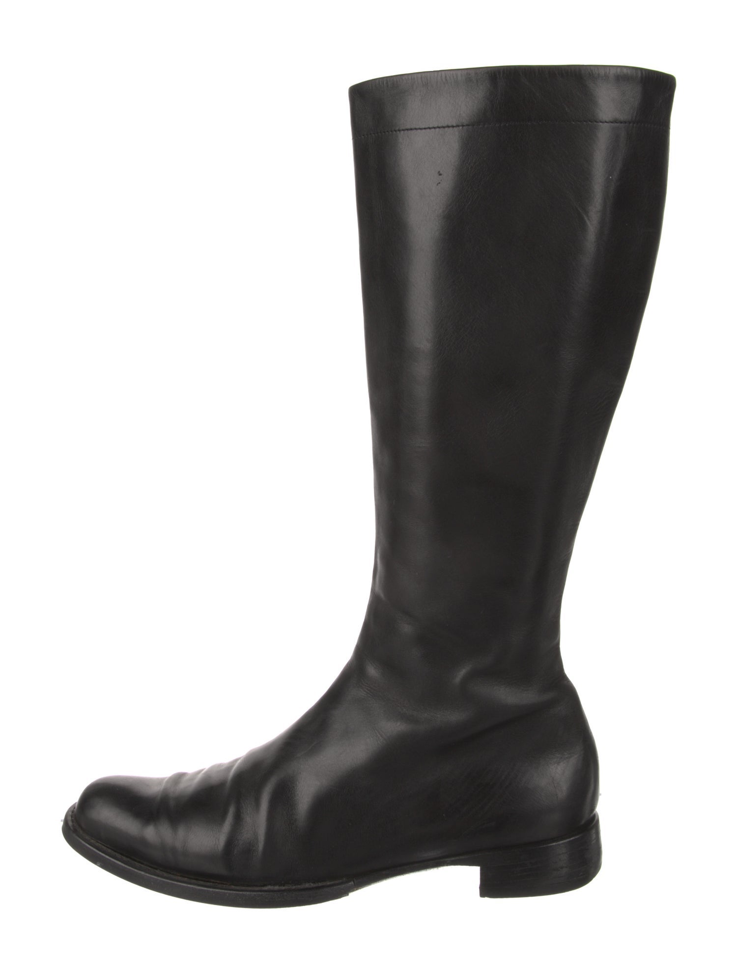 Jil Sander Leather Riding Boots