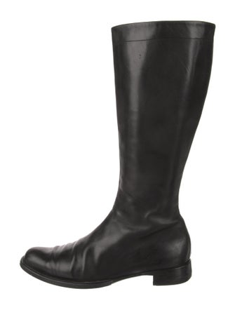 Jil Sander Leather Riding Boots